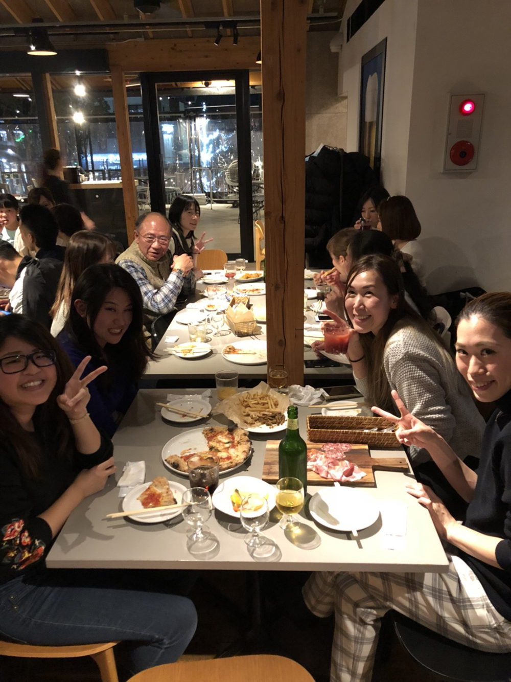 30.1.6　やまだ歯科医院とアイオライト合同の新年会と歓送迎会を行いました！