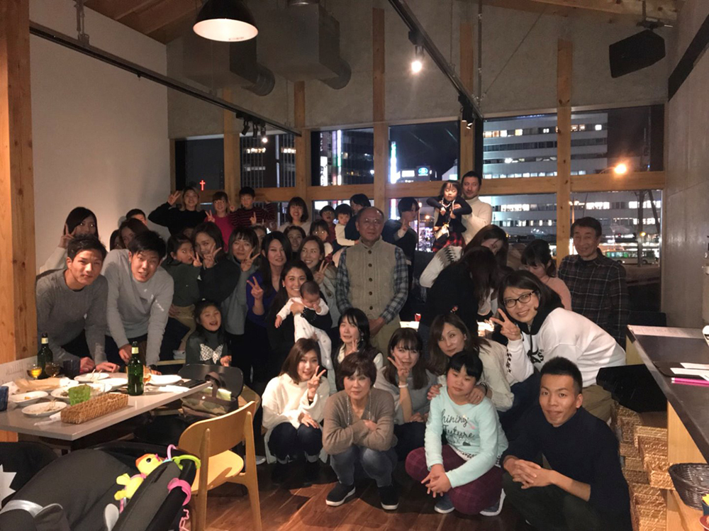 30.1.6　やまだ歯科医院とアイオライト合同の新年会と歓送迎会を行いました！